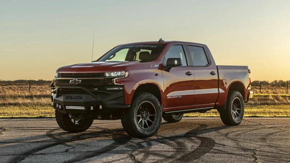 7. Hennessey Chevrolet Silverado Goliath (công suất tối đa: 700 mã lực)
