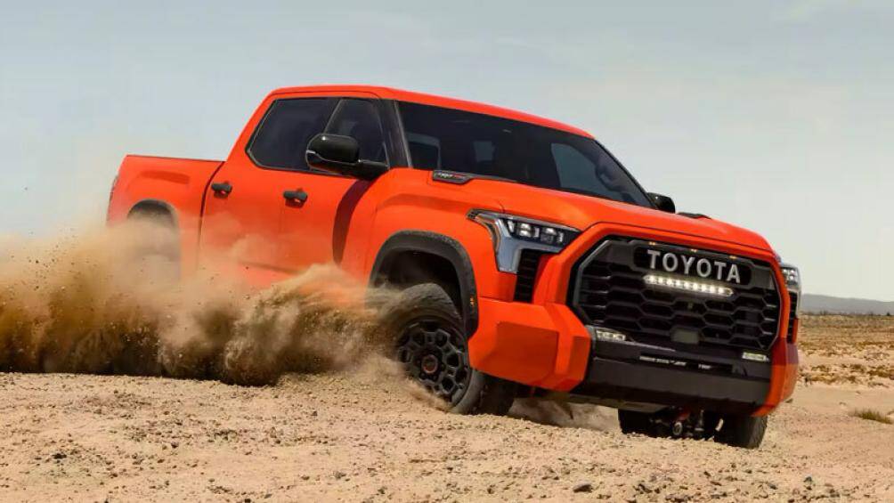 8. Toyota Tundra TRD Pro (công suất tối đa: 437 mã lực)