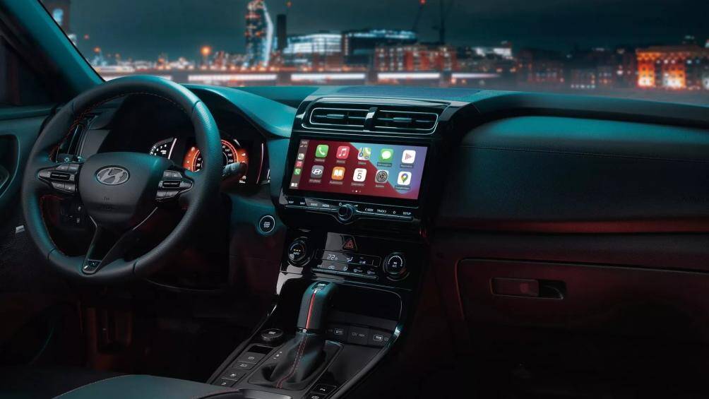 Creta N Line Night Edition là phiên bản duy nhất của mẫu SUV này được trang bị hệ thống âm thanh 8 loa đến từ thương hiệu Bose