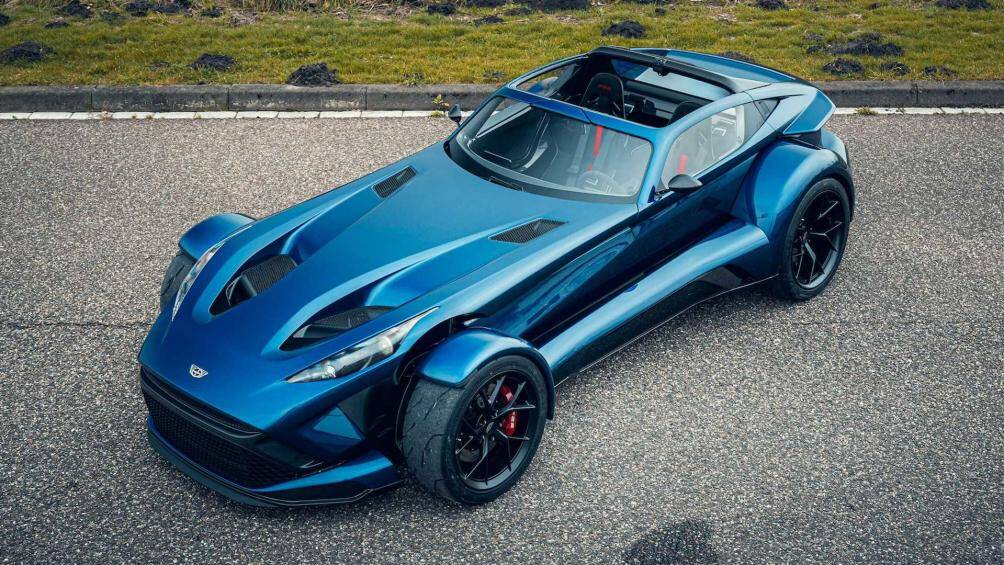 Donkervoort F22 có thiết kế khung sườn mới, kiểu thép ống kết hợp với cấu trúc hybrid tối ưu trọng lượng