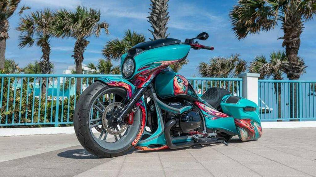 Điểm nổi bật về mặt kỹ thuật của BMW R 18 B Heavy Duty là hệ thống treo khí nén ở phía trước và sau