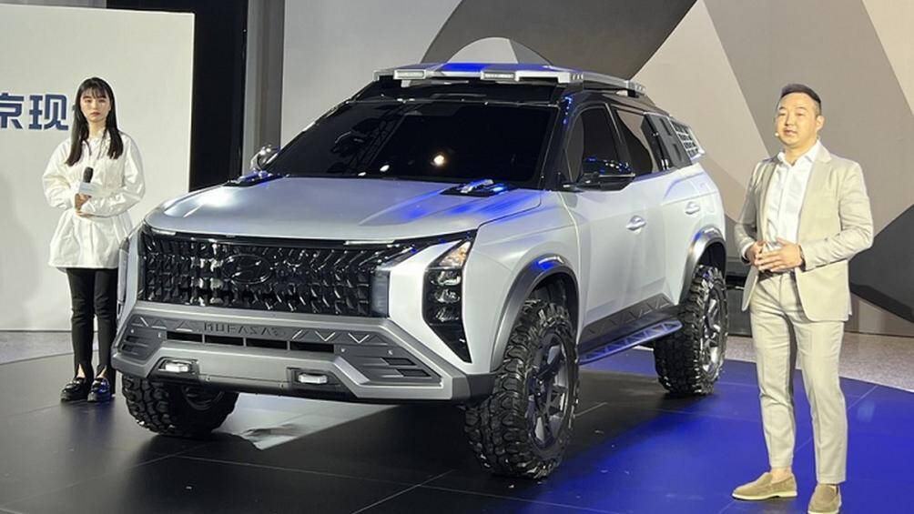 Hyundai đã chính thức ra mắt mẫu xe concept hoàn toàn mới mang tên Mufasa Adventure tại Trung Quốc