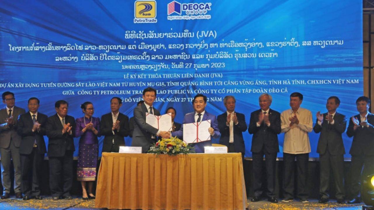 Đèo Cả “bắt tay” PTL Holding nghiên cứu xây dựng đường sắt Việt - Lào