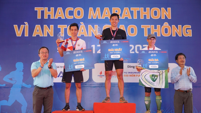 Nhà vô địch Marathon vì ATGT 2023 tự hào khi giành chiến thắng ở Sa Thầy- Ảnh 1.
