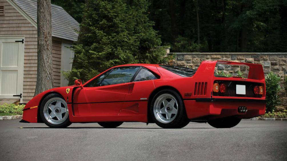 5. Ferrari F40 1987