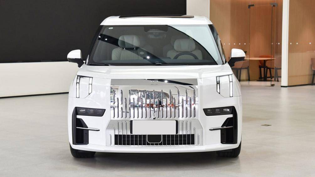 Nổi bật nhất ở khu vực đầu xe là lưới tản nhiệt đóng kín và đi kèm những rãnh nằm dọc. Lưới tản nhiệt của xe có thể mạ crôm hoặc sơn cùng màu thân xe