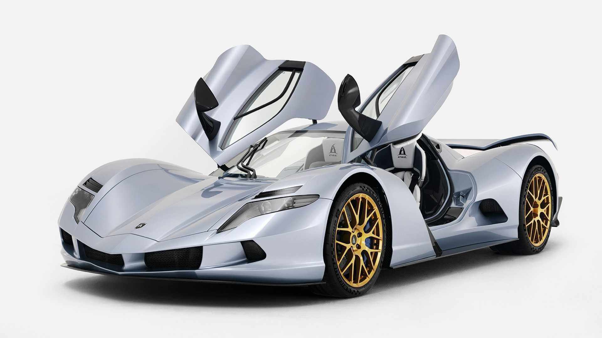 5. Aspark Owl: 4 mô-tơ điện cho tổng công suất 1.984 mã lực, tốc độ tối đa 400 km/h