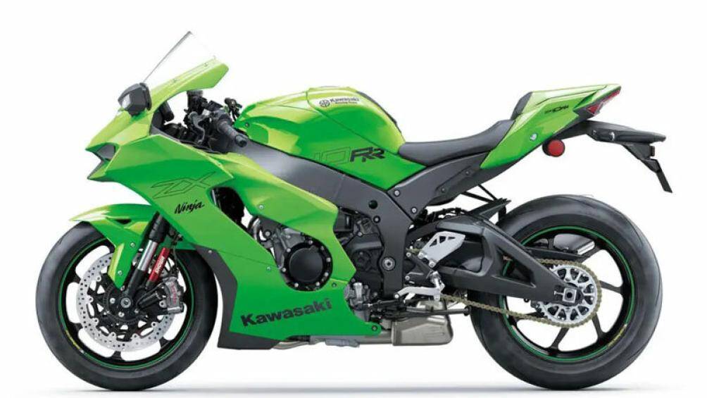 3. Kawasaki Ninja ZX-10RR 2023 (công suất tối đa: 214 mã lực)