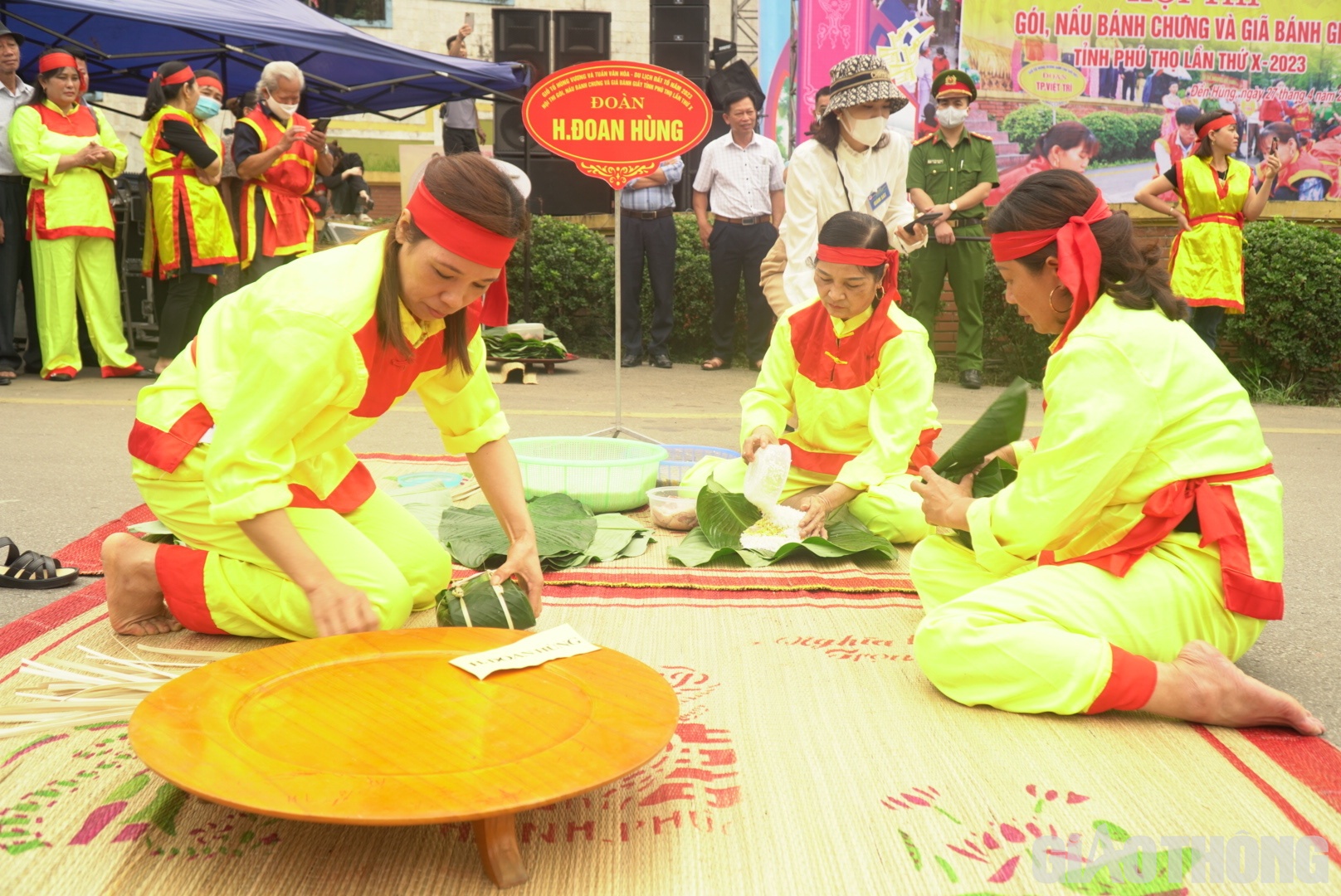Mỗi huyện, thành, thị trong tỉnh thành lập 1 đoàn nghệ nhân tham gia Hội thi gói, nấu bánh chưng, giã bánh giầy