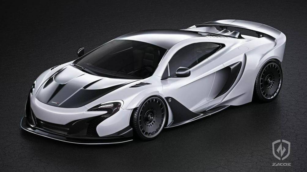 Với 570S, các khe hút gió phía trước và mui xe được thiết kế độc đáo với các ống hút gió lớn