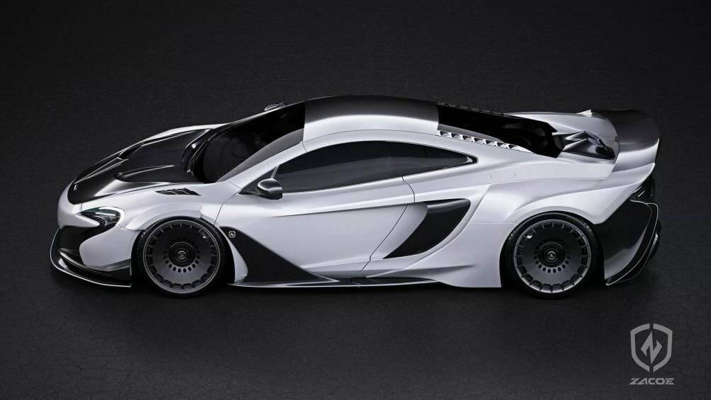 Hãng độ đã tạo ra các vòm bánh trước và sau cho siêu xe Anh Quốc, cho phép lắp các bánh xe lớn