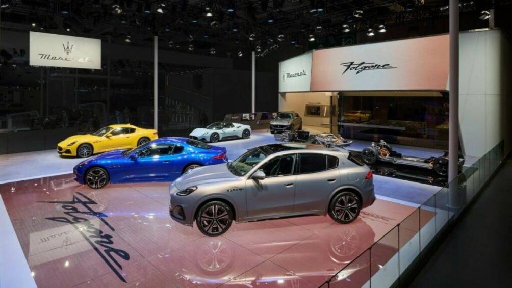 Grecale Folgore có mặt trước lấy cảm hứng từ Trofeo với lưới tản nhiệt ngược được bao bọc một phần