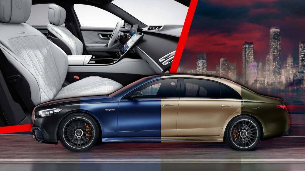 Mercedes-AMG S63 2023 với nâng cấp Manufaktur sẽ có 8 tùy chọn màu ngoại thất và 5 màu nội thất theo phong cách Maybach