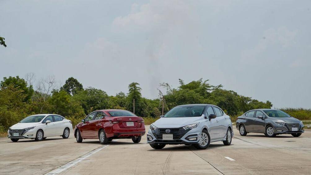 Tại thị trường này, Nissan Almera 2023 có tổng cộng 4 phiên bản, bao gồm E, EL, V và VL