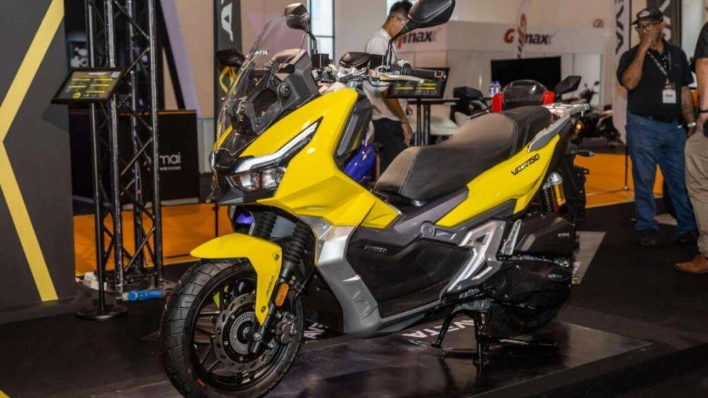 Hãng xe Trung Quốc Aveta vừa trình làng mẫu xe tay ga mới - VADV150 Hybrid 2023 tại Malaysia Autoshow với mức giá 13.980 MYR (74 triệu đồng)