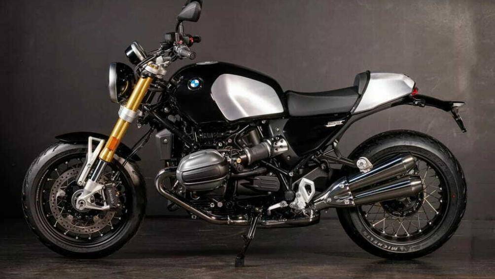 Bình xăng trên BMW R12 nineT đã được thiết kế lại, giống với bình xăng boxer cổ điển của BMW từ những năm 1970