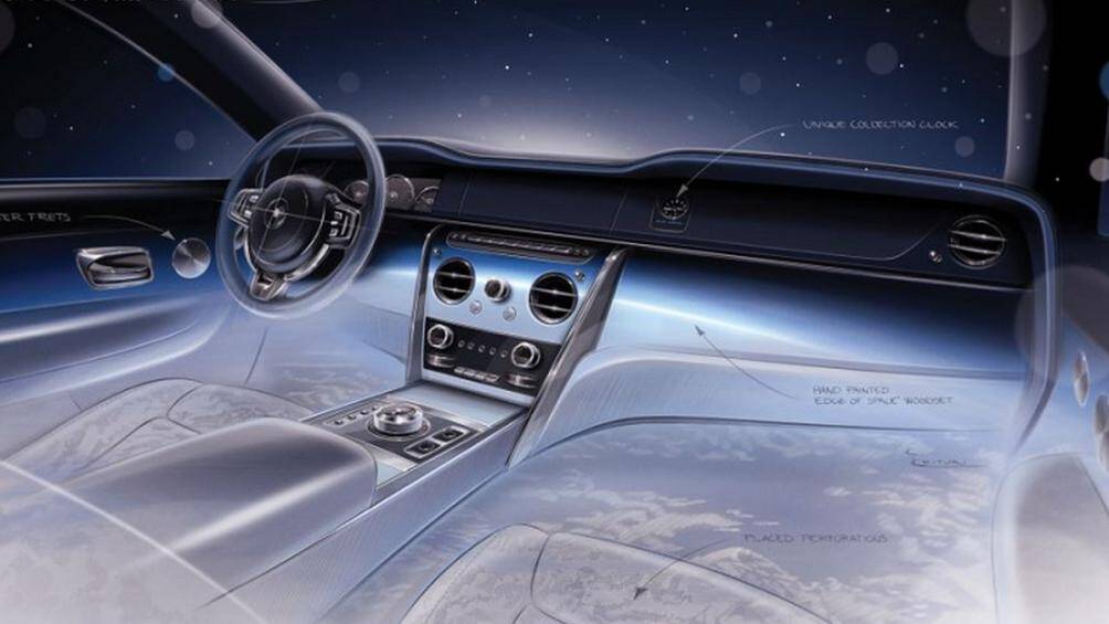 Nội thất như một bức tranh thêu được tạo ra từ 250.000 mũi khâu riêng biệt