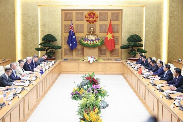 Trong khuôn khổ chuyến thăm, các nhà lãnh đạo sẽ thảo luận về cơ hội nâng cấp mối quan hệ hai nước lên một tầm cao mới.  (Ảnh: VGP/Nhật Bắc)