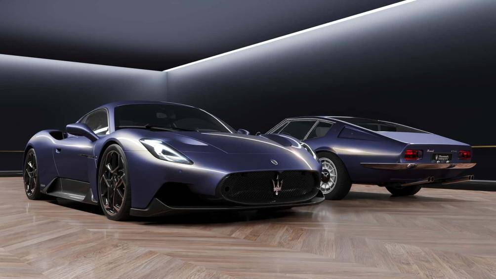 Cụ thể mẫu coupe Ghibli 1967 với màu ngoại thất màu xanh lam, làm cảm hứng tạo nên tông màu đặc trưng của siêu xe MC20