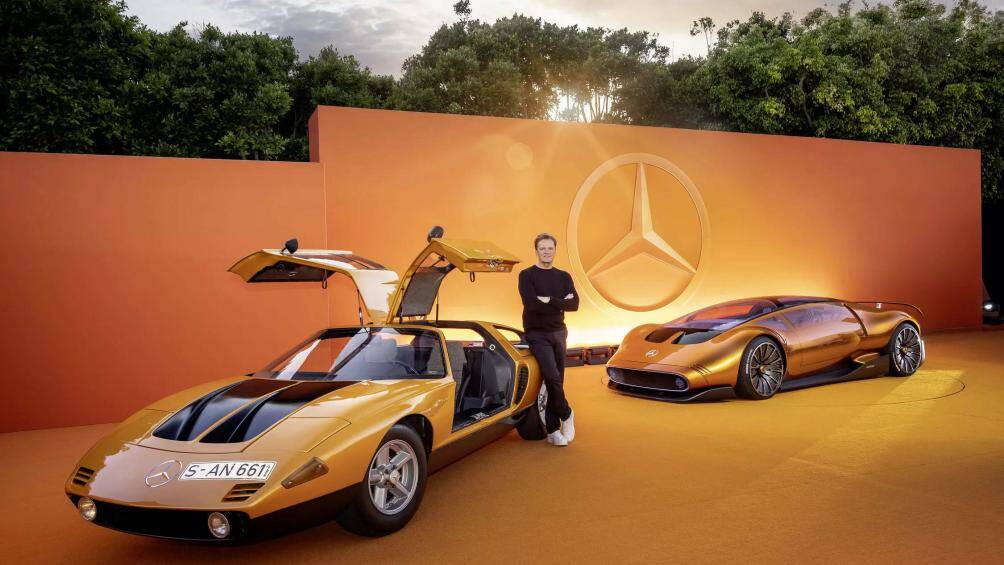 Lấy cảm hứng từ bản concept C 111 từng gây ấn tượng vào những năm 1970, Mercedes-Benz giới thiệu một phiên bản thuần điện của mẫu ý tưởng này
