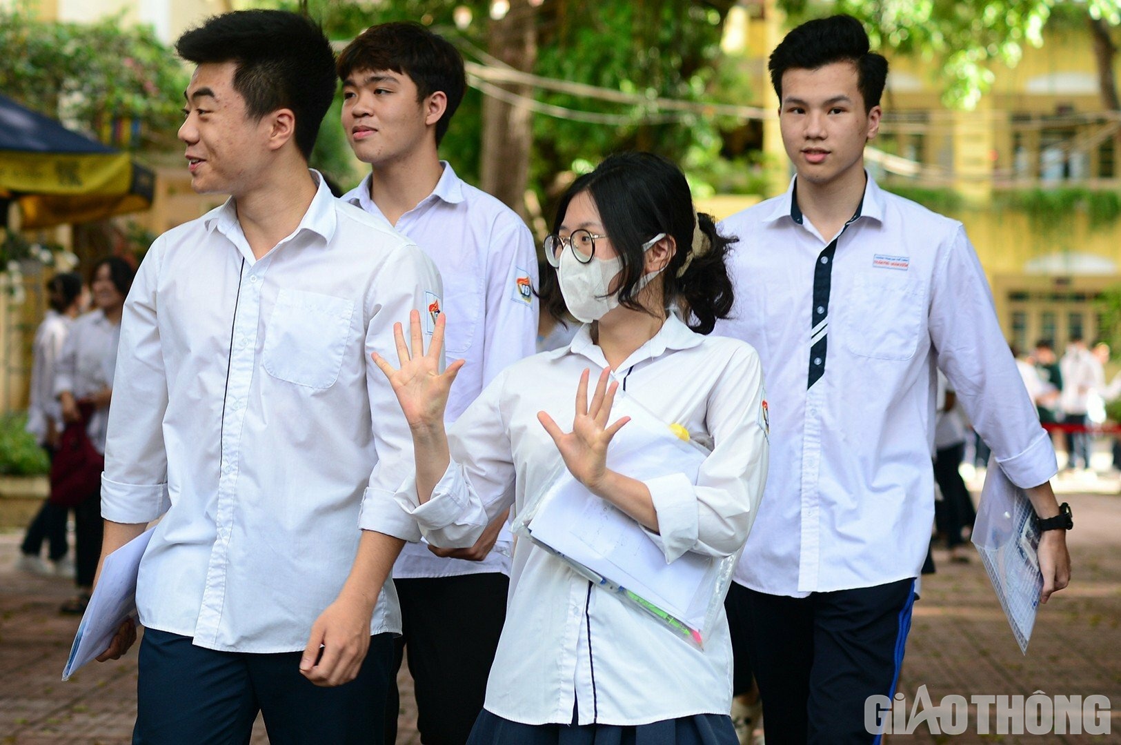Một số thí sinh tự tin với bài thi của mình sẽ đạt 10 điểm
