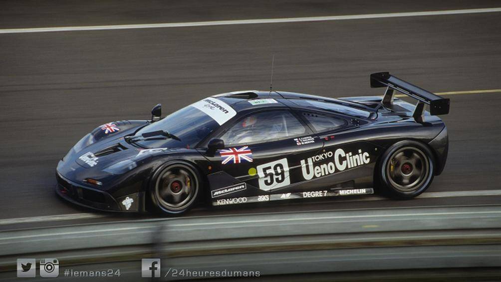 McLaren đã giành chiến thắng cuộc đua Le Mans 24 Hours trong lần tham gia đầu tiên với chiếc F1 GTR