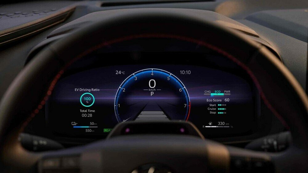 Ở bản thấp, xe sẽ dùng màn hình cảm ứng trung tâm có kích thước 8 inch.