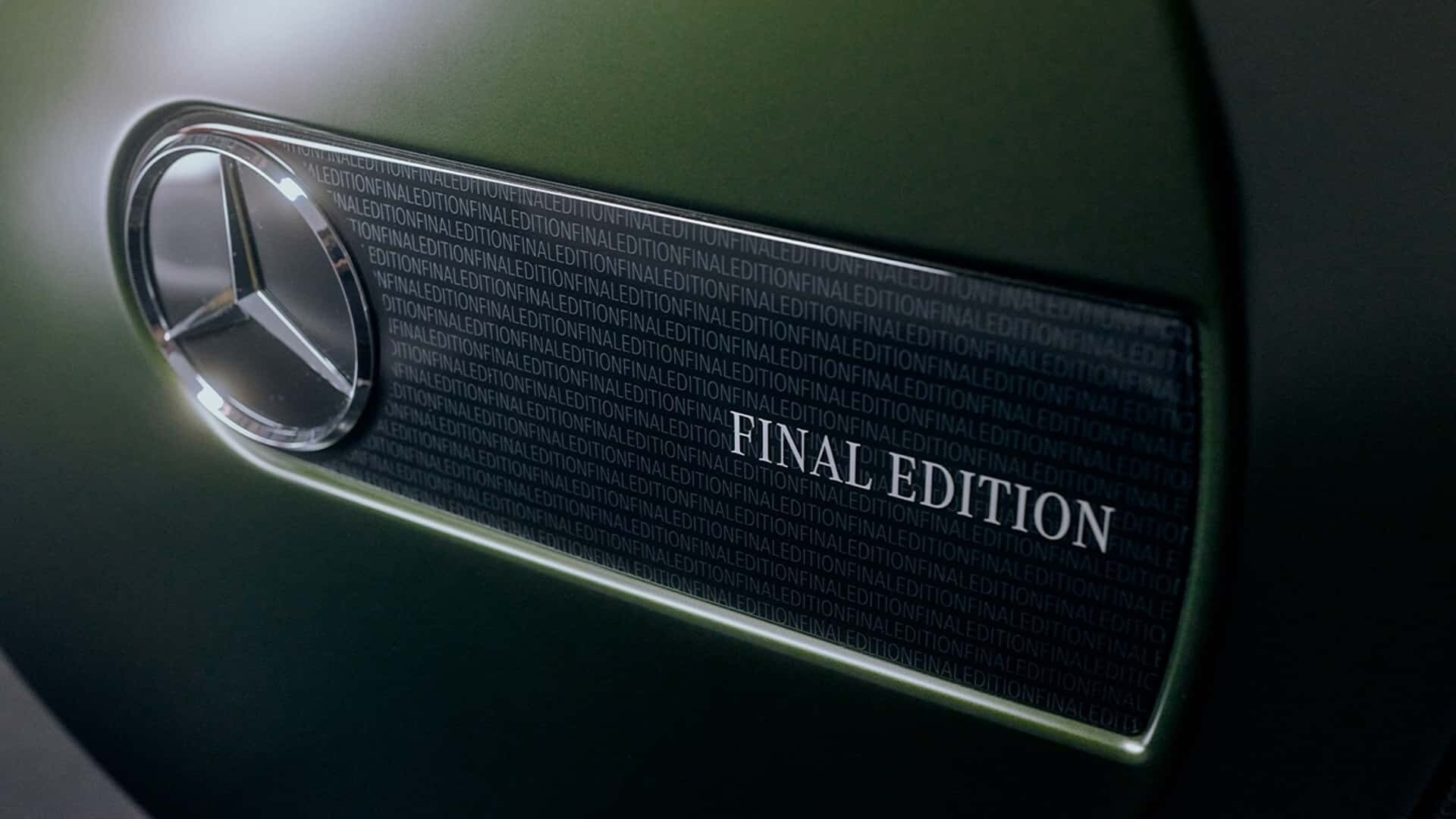 Sức mạnh G500 Final Edition không thay đổi, xe được trang bị động cơ động cơ V8 cho công suất 416 mã lực và mô-men xoắn cực đại 610 Nm.