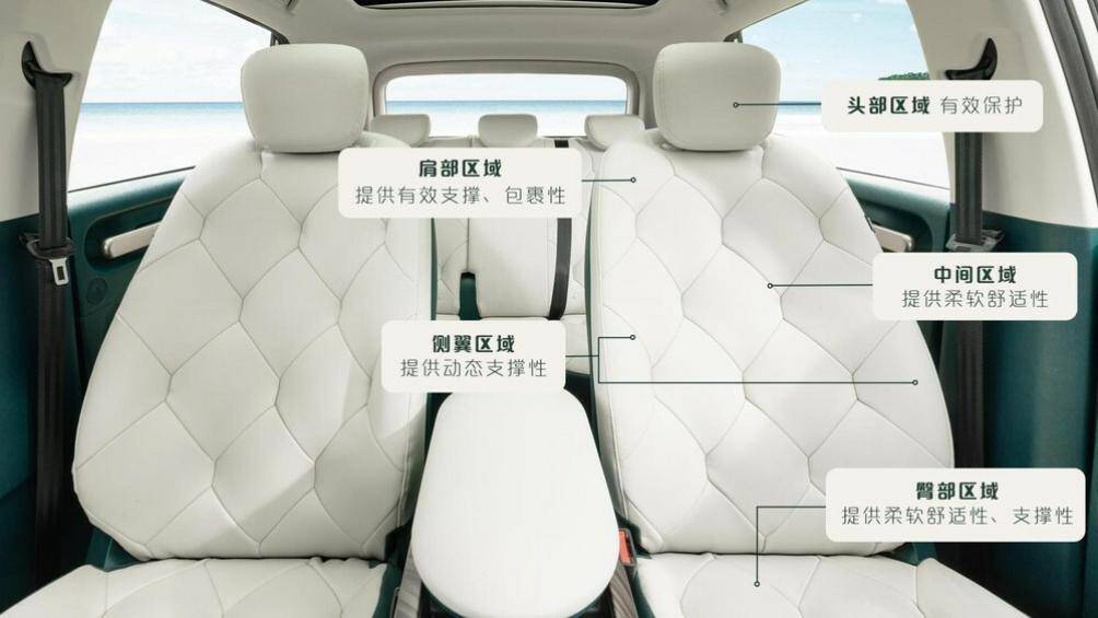 Ghế ngồi của Baojun Yunduo sẽ kết hợp giữa phong cách sofa Bubble của Ý, áp dụng công nghệ cắt thủ công.