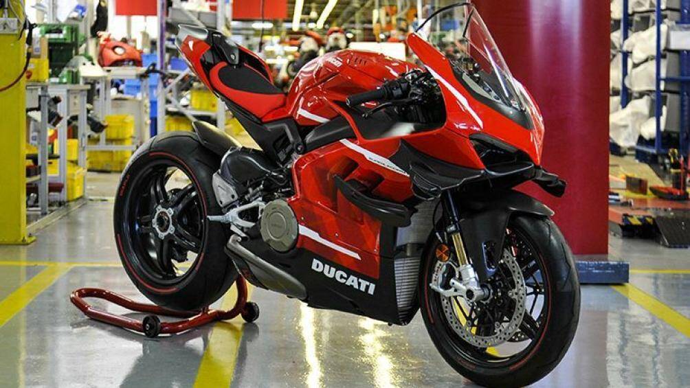 1. Ducati Superleggera V4 (vận tốc tối đa: 322 km/h).