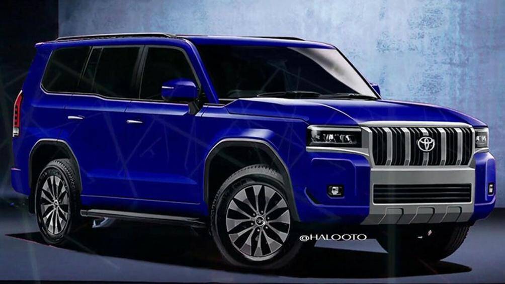 Dựa trên những hình ảnh và các thông tin rò rỉ, trang Kolesa đã phác thảo diện mạo của Land Cruiser Prado mới.