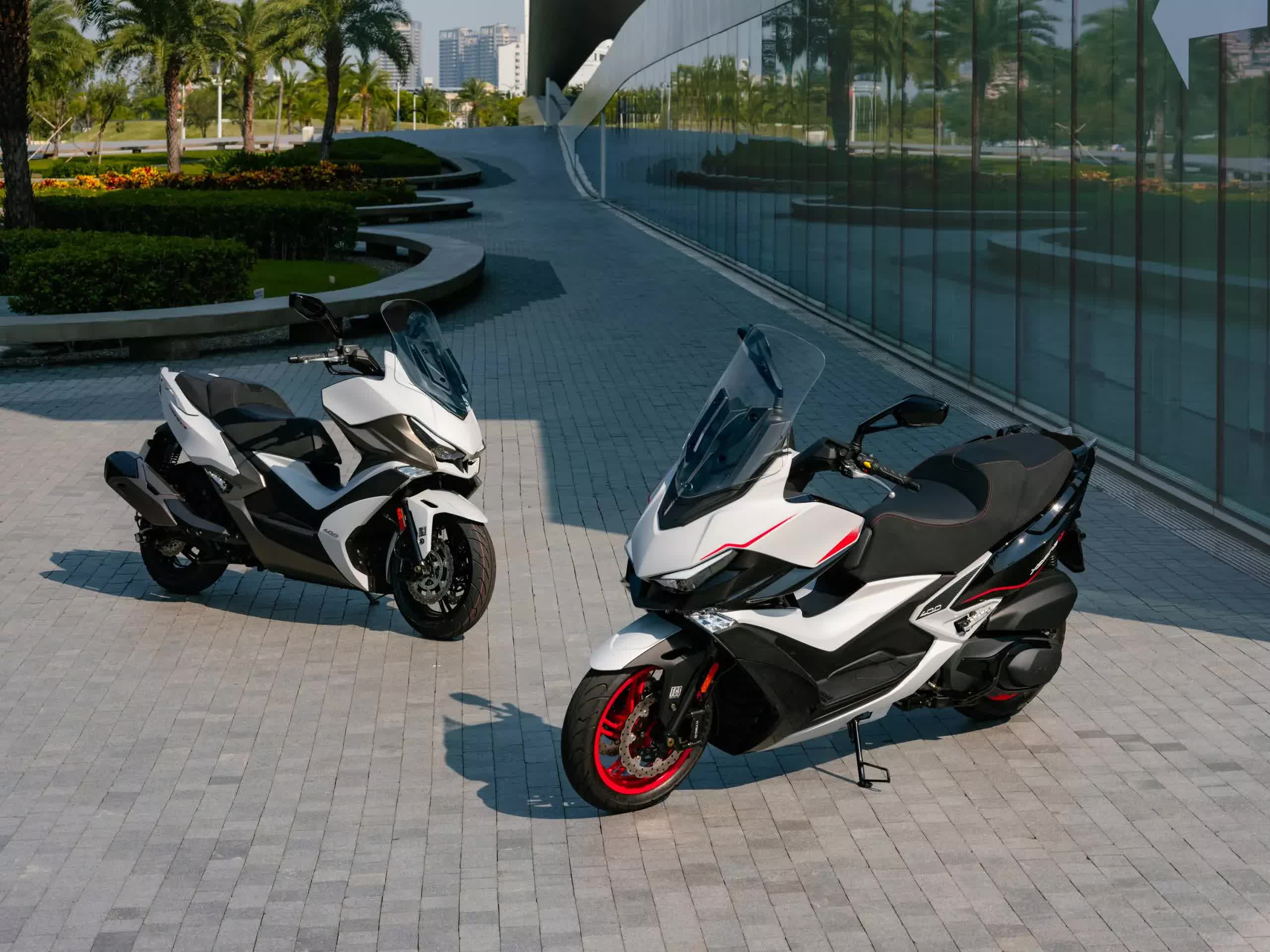 6. Kymco Xciting VS 400 2023 (giá: 7,500 USD).