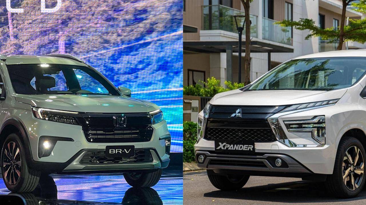 So sánh Honda BR-V và Mitsubishi Xpander: tân binh đối đầu vua phân khúc