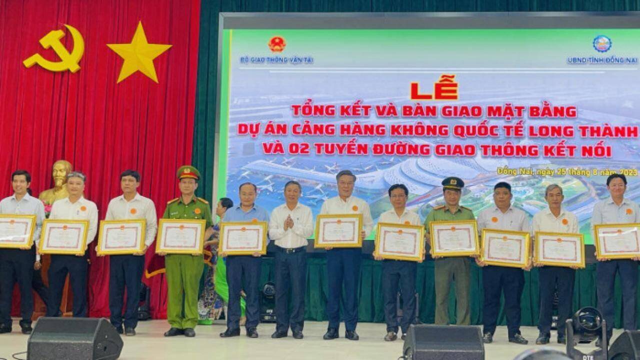 Đồng Nai thở phào khi bàn giao hết mặt bằng sân bay Long Thành