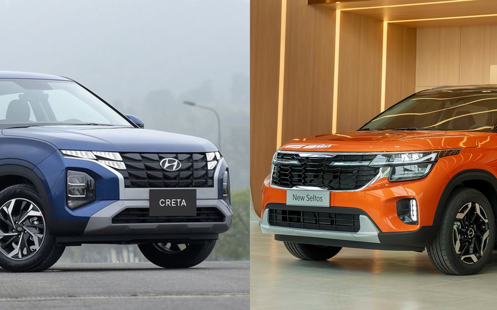 Xe SUV dưới 600 triệu đồng: Chọn Hyundai Creta hay Kia Seltos 2024?