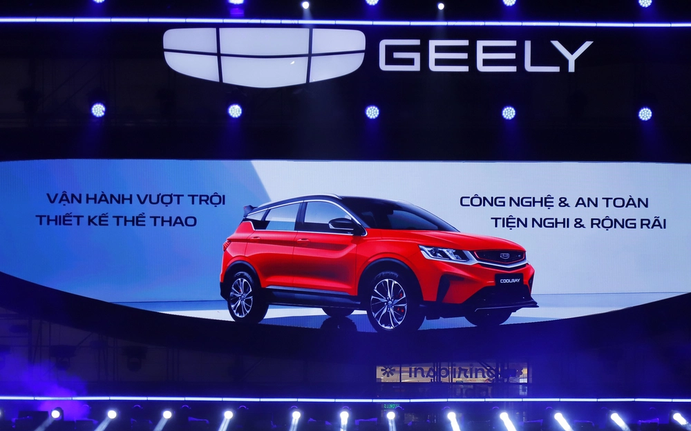 Geely ra mắt 3 mẫu ô tô mới tại Việt Nam