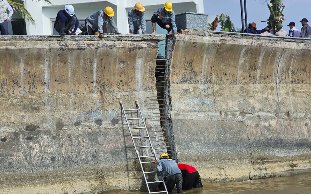 Sở Xây dựng TP.HCM đề nghị khắc phục sự cố xói mòn tại dự án The Maris