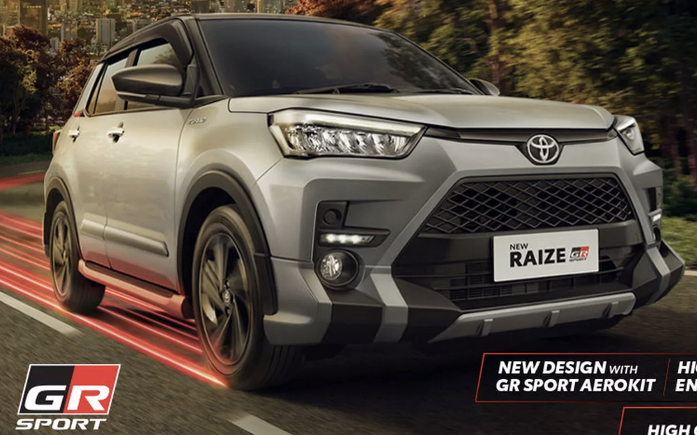 Ra mắt Toyota Raize bản thể thao có giá đắt nhất