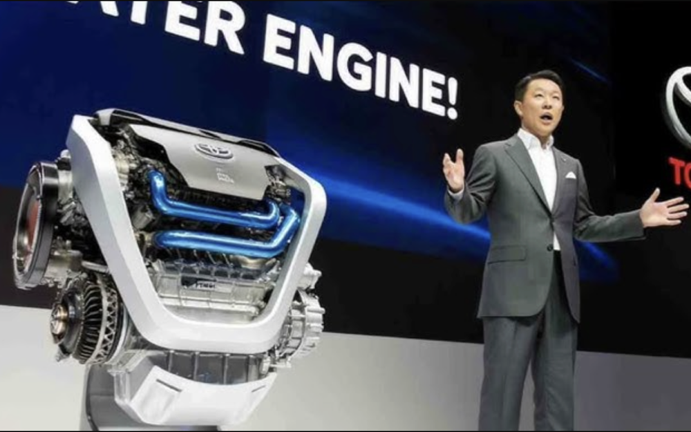 Thực hư tin đồn Toyota phát triển động cơ chạy bằng nước