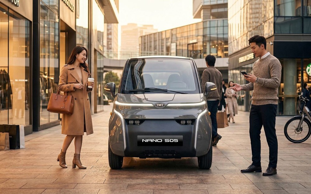 Ô tô điện TMT Motors giá 148 triệu đồng, ra mắt tháng 6/2026