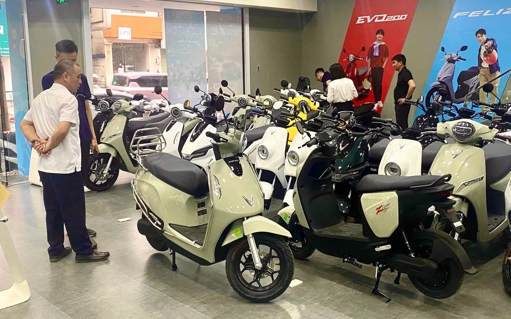 Cuộc đua giành thị phần xe máy điện