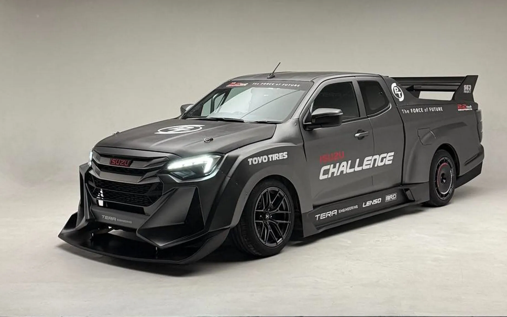 Những điểm đặc biệt trên chiếc bán tải đua Isuzu D-Max