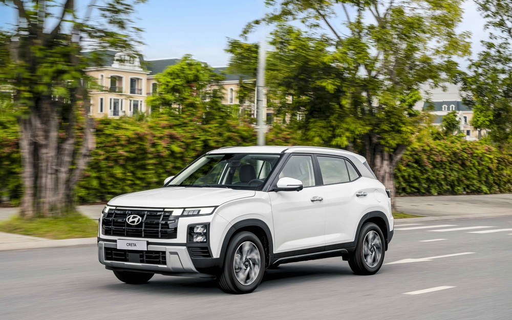 Mẫu SUV Creta liên tiếp dẫn đầu doanh số xe Hyundai
