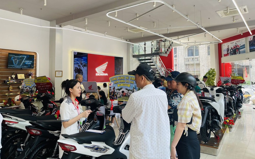 Honda xuất khẩu hơn 30 nghìn xe máy trong tháng