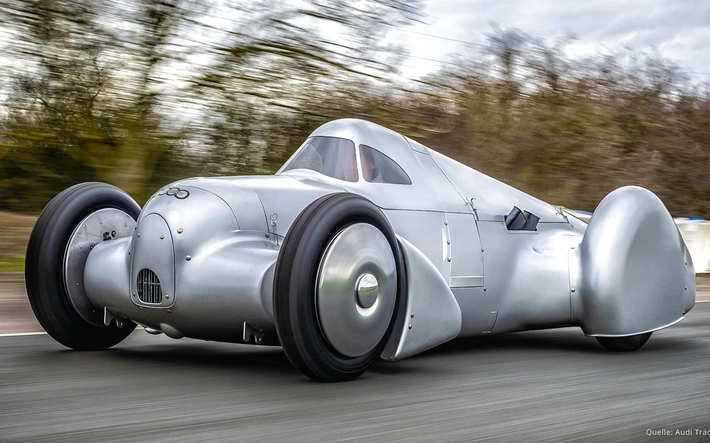 Audi hồi sinh “mũi tên bạc”, từng đạt tốc độ 327km/h
