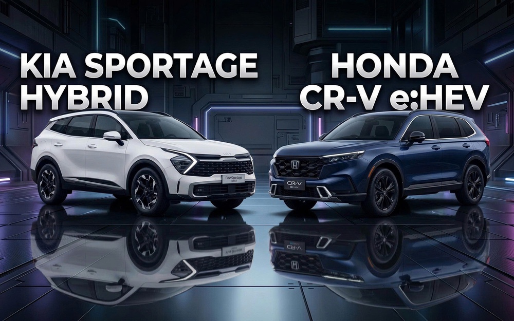 Kia Sportage và Honda CR-V e:HEV khác biệt thế nào?