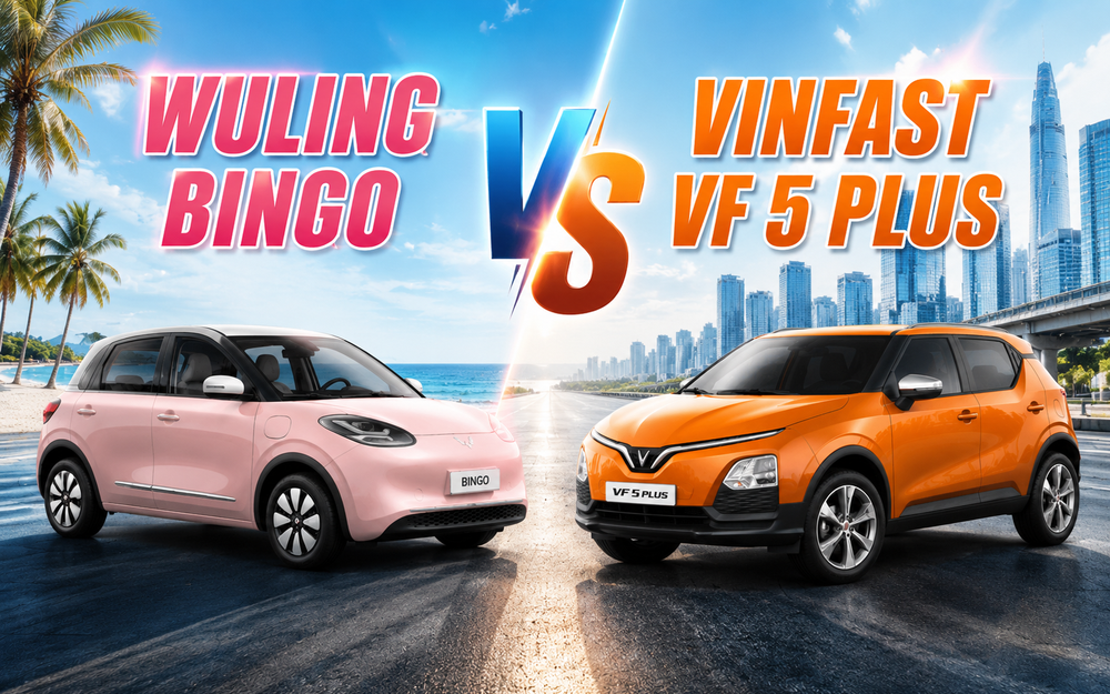 Xe điện tầm giá 400 triệu đồng: Chọn Wuling Bingo hay VinFast VF 5 Plus?