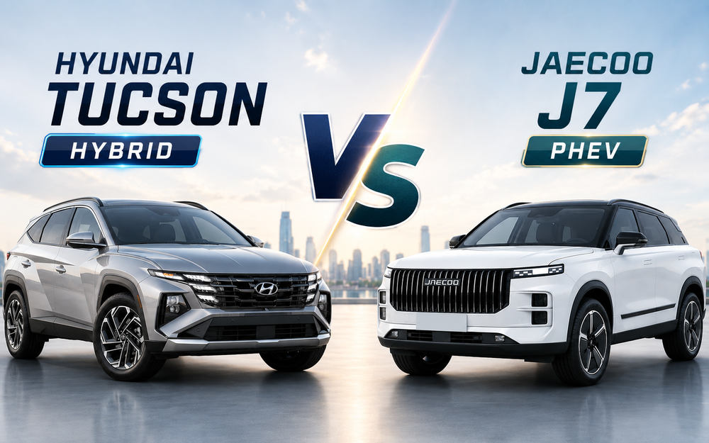 Tucson Hybrid đấu Jaecoo J7 PHEV: Cuộc chiến định hình lại thị trường SUV cỡ C