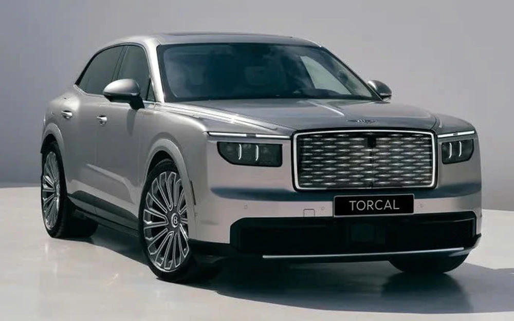 SUV điện đầu tiên của Bentley gắn 76 viên pha lê