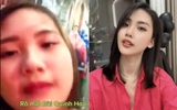 Miss Universe Vietnam Bùi Quỳnh Hoa vướng nghi vấn lộ clip hút bóng cười